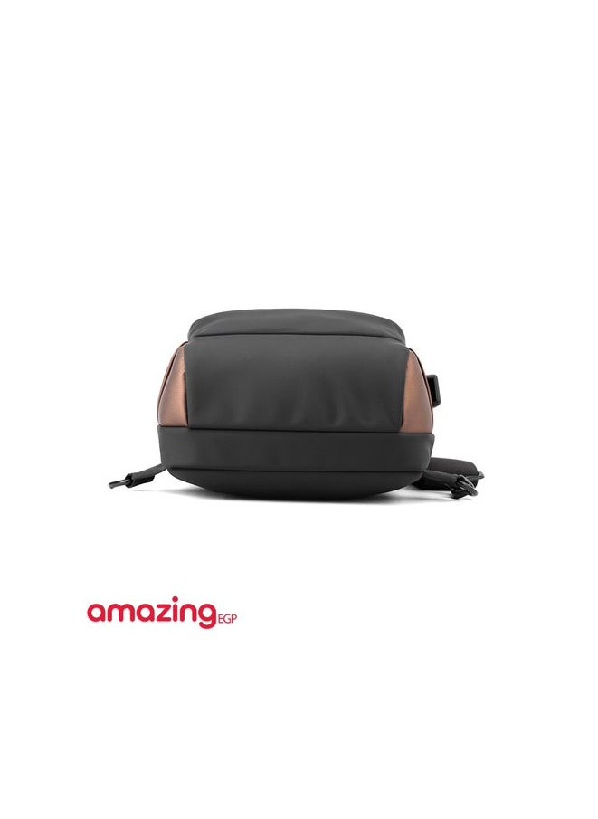 amazing.EGP Waterproof Anti Theft Designer Unisex Travel Crossbody Sling Bag Chest Pack with USB charging |AMAZING EGP| single shoulder crossbody bag  - Image 3
