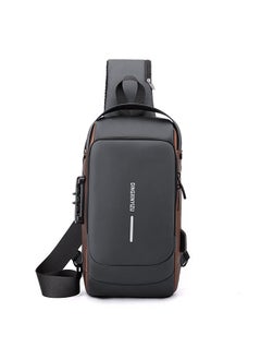 amazing.EGP Waterproof Anti Theft Designer Unisex Travel Crossbody Sling Bag Chest Pack with USB charging |AMAZING EGP| single shoulder crossbody bag  - Image 1