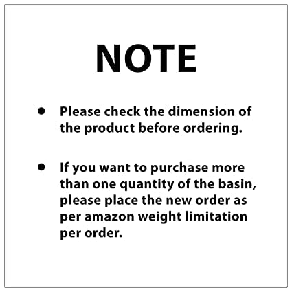 Nexa Bathware Impoarted Ceramic Wash Basin Luxurious Wash basin Table Top Bathroom Sink Wash BASIN With High Temprature 24 x 16 x 6 INCH EQ - Image 5