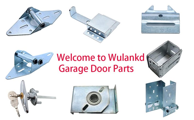 Wulankd 2 Packs Garage Door Hinges #2 with Galvanized Finish - Heavy Duty 14 Gauge Steel, Suitable for Residential/Light Commercial Garage Door Replacement - Image 5