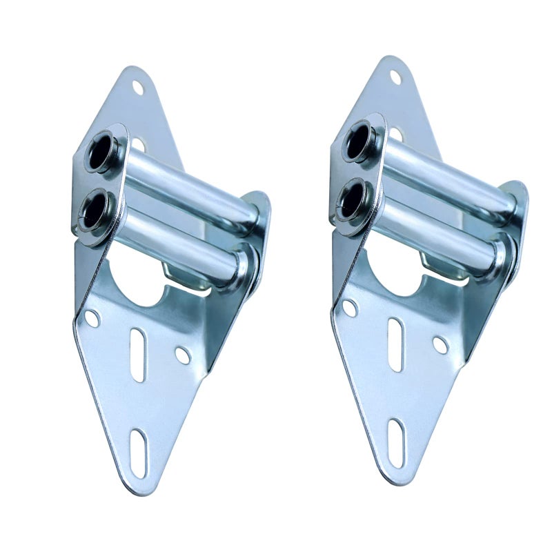 Wulankd 2 Packs Garage Door Hinges #2 with Galvanized Finish - Heavy Duty 14 Gauge Steel, Suitable for Residential/Light Commercial Garage Door Replacement - Image 3
