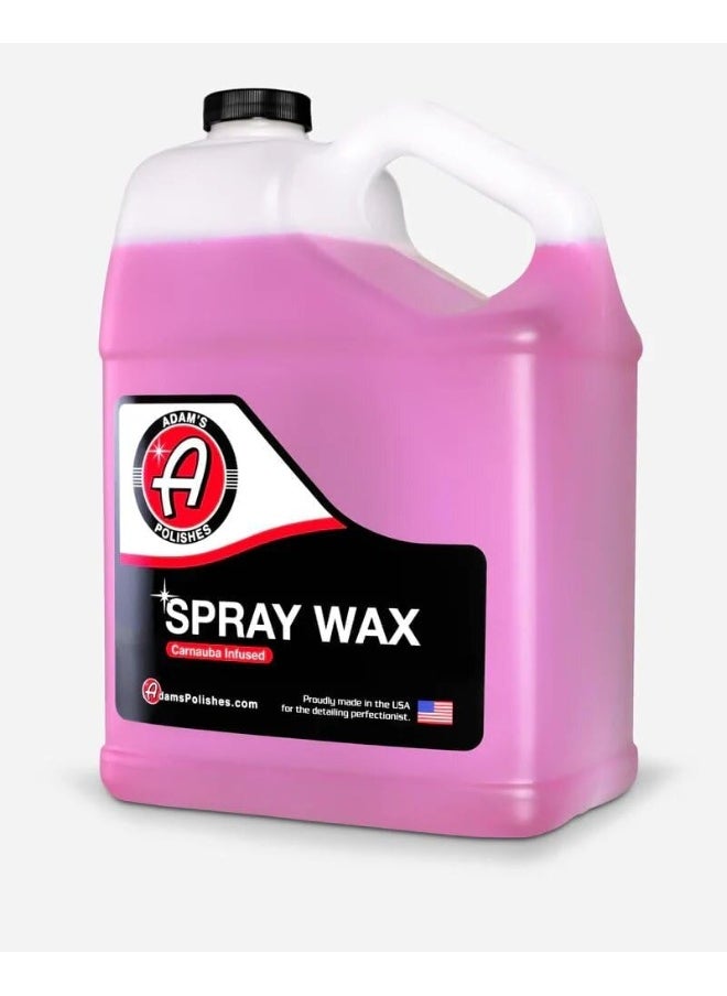 Adam's Polishes - Spray Wax Gallon - Premium Infused Carnauba Car Wax Spray - Image 1