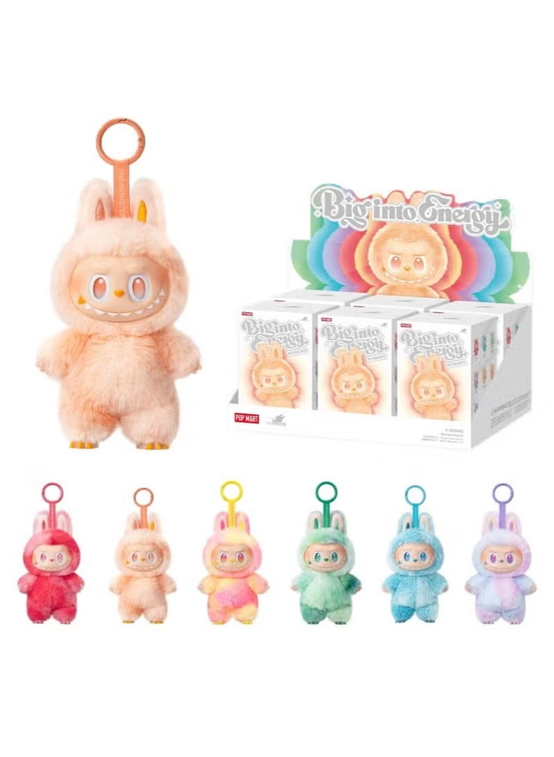 لابوبو دمية لابوبو ، مجموعة ألعاب فخمة ، بطاقة معلقة من الفينيل ، شخصيات صندوق أعمى لا بوبو ، ألعاب أفخم للديكور المنزلي الحديث ، لعبة قابلة للتحصيل ، ارتفاع 17 سم (6 قطع في صندوق) - Image 1