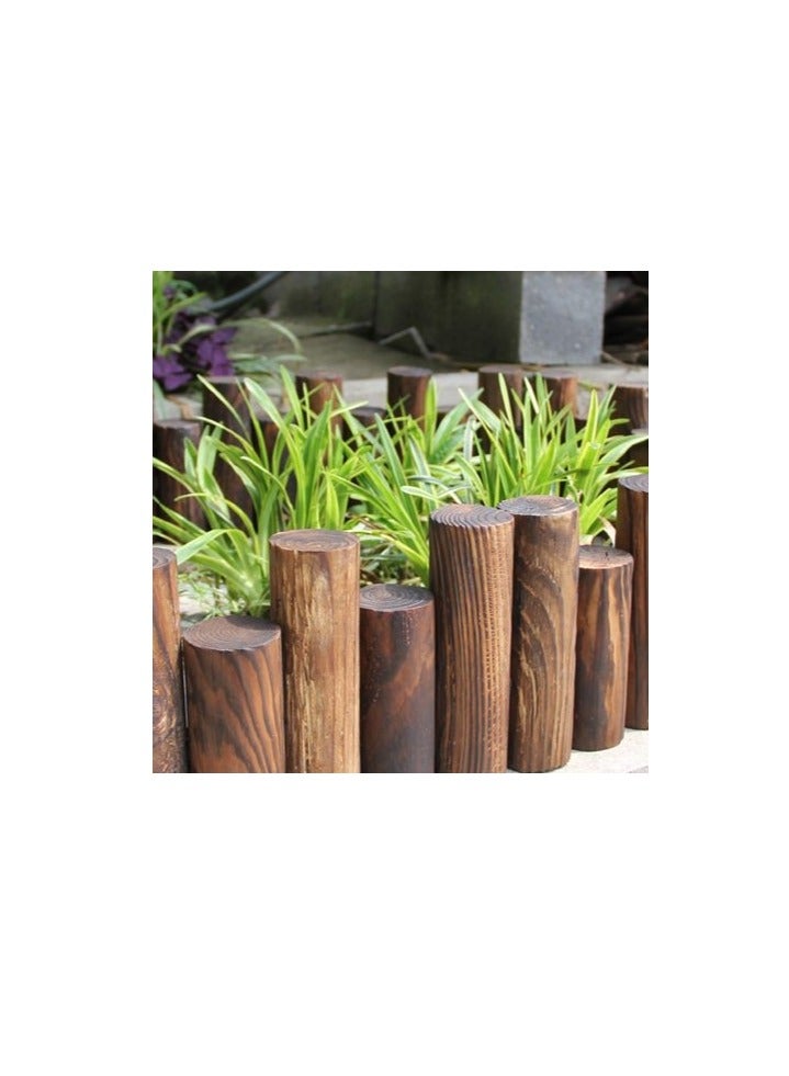 FFD Wooden Garden Border Flexible & Durable Wood Edging for Lawn, Landscape, Patio, Yard, Flower Bed, & Tree Fencing – Ideal for Outdoor Decor 90x6x30cm - Image 4