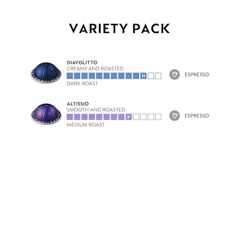 Nespresso Capsules Vertuo Espresso Variety Pack Medium and Dark Roast Espresso 50Count Espresso Pods Brews 135oz - Image 5