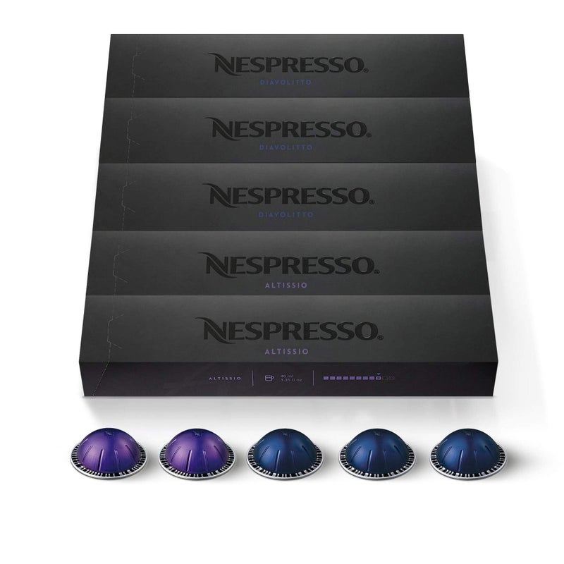 Nespresso Capsules Vertuo Espresso Variety Pack Medium and Dark Roast Espresso 50Count Espresso Pods Brews 135oz - Image 3
