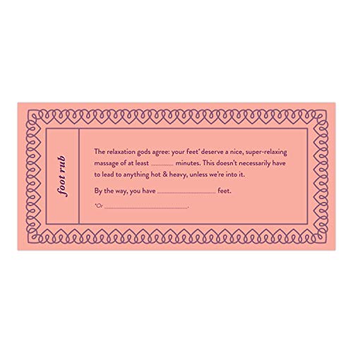 Knock Knock Fill in the Love Love Vouchers, Book of 15 Unique Perforated Coupons, 7.5 x 3.25-inches - Image 3