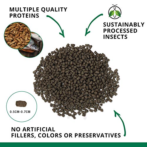 Fluval Bug Bites Turtle Food, Pellets for Small to Medium Sized Turtles, 1.5 oz., A6592, Brown - Image 2