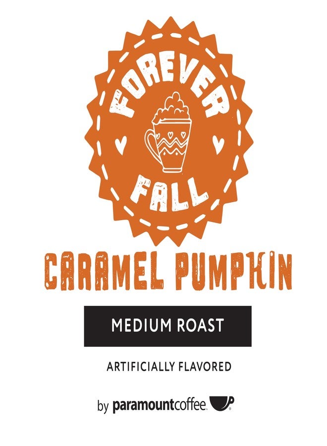 Paramount Roasters Forever Fall Caramel Pumpkin Single Serve K Cup Pods, 24 Count (Pack of 1) by Paramount Roasters (medium roast) - Image 4