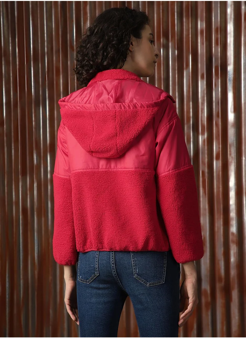 هاي ستار Women Dark Red Sweatshirts