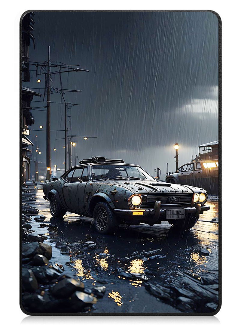 Theodor Protective Flip Case For Huawei MatePad 11.5 S (2024) With Trifold Stand Auto Wake Sleep Shockproof Cover Car (26) - Image 1