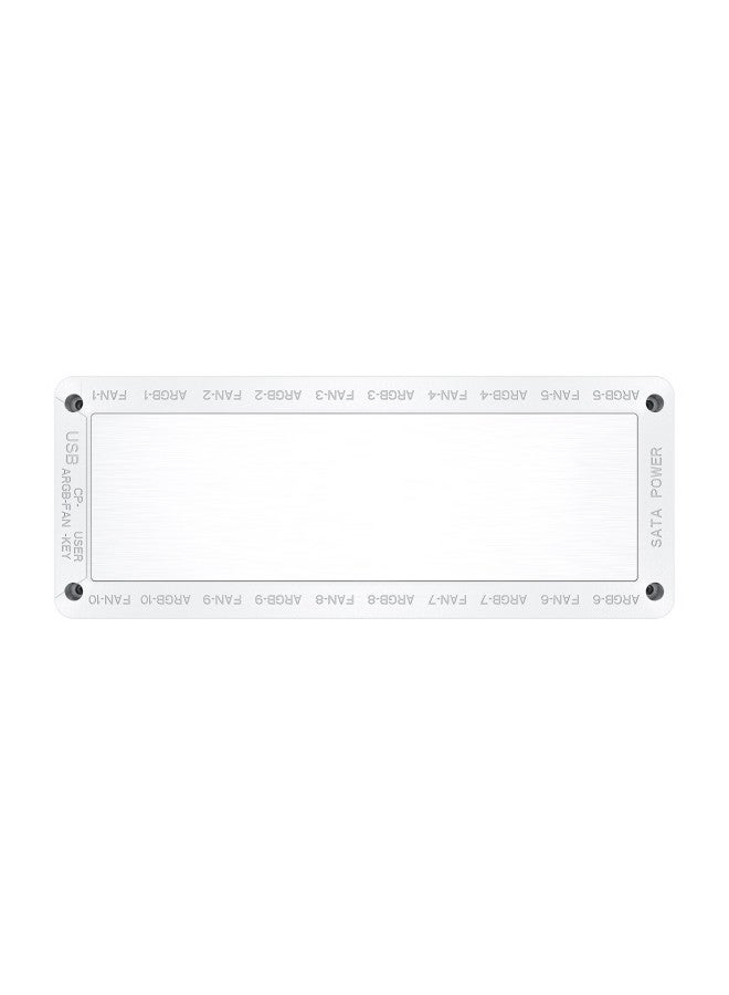 Play Jia Wanjia Multifunctional Asynchronous Controller White Fan Hub Hub/independent Addressing/asynchronous Control/screen Synchronization Effects/remote Control/argb Mystic Light Sync Pwm Temperature Contro - Image 3