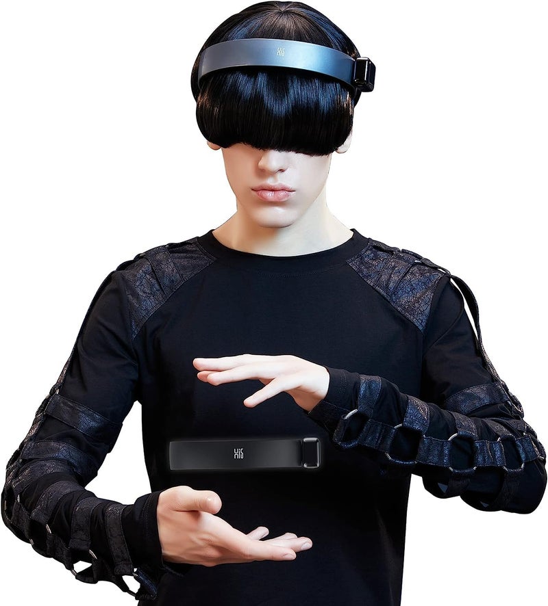 Master Massage H1 Fashion Hairband Head Massager Slim Lightweight 11 Vibrating Heads 5 Modes 3 Intensities from Gentle Fingers to Acupressure Deluxe Misty Gray - Image 5