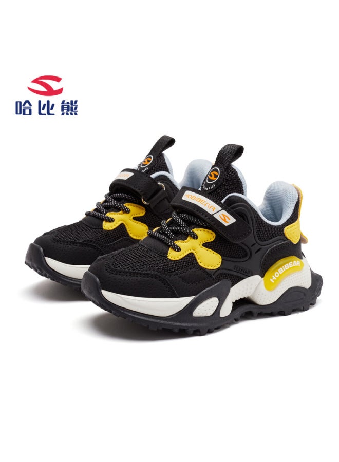 Habib Bear Double Net Children's Sneaker Boys Shoes Spring And Autumn Breathable Campus Casual Joker Torre Shoes A Generation Of Hair