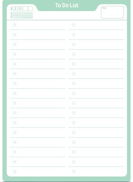 Deffter - Defter Table Block To Do List 20X28Cm - Image 1