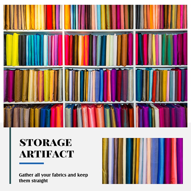 Teling 7.5 x 10.5 Inch Comic Book Boards Fabric Backing Board and U Shape Plastic Alligator Clips Poster Board for Folding Cloth and Storing Fabric Storage(50set) - Image 5