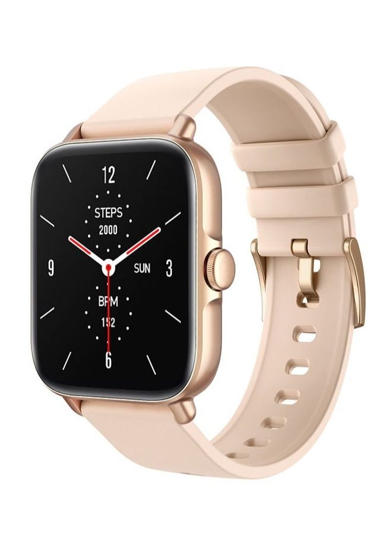 NIBEMINENT 1.75 Inch Full Touch Screen Smartwatch IP67 Waterproof Gold - Image 1