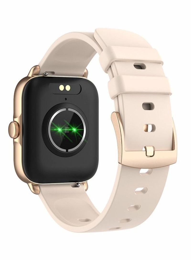 NIBEMINENT 1.75 Inch Full Touch Screen Smartwatch IP67 Waterproof Gold - Image 2