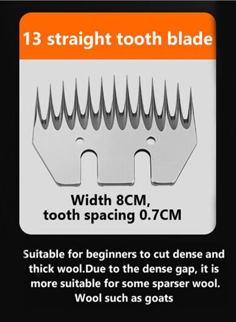 Sheep Shears Cordless 2800r/min Professional Rechargeable Shearing Clipper 24V , for Shaving Fur Wool in Sheep, Goat, Cattle, and Other Farm Livestock, with 1 Lithium Batteries