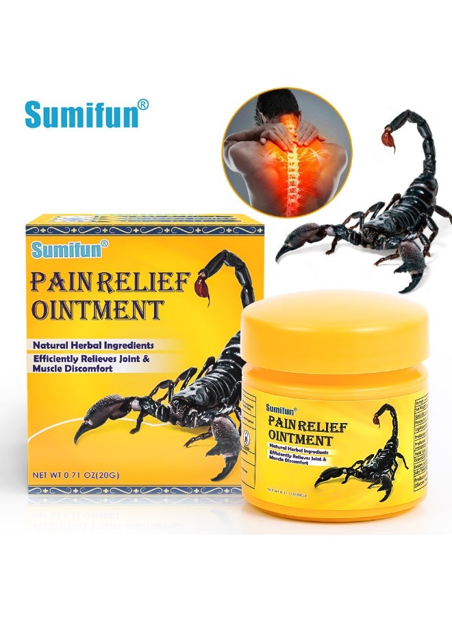 سوميفون 3 قطع مرهم لتخفيف الآلام ، مكونات عشبية طبيعية ، أقصى قوة لتخفيف المفاصل وعدم الراحة في العضلات - Image 2