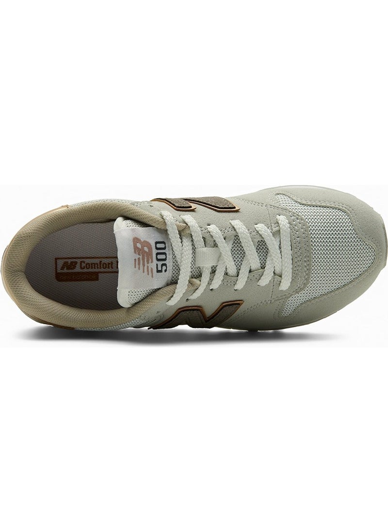 NB New Balance 500 Gray Women's Casual Wear  - Image 3