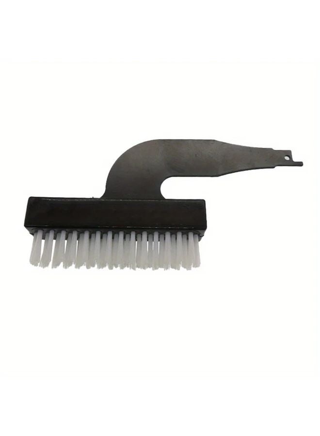 Heavy Duty Scrubber Tool with Nylon Bristles Rust Resistant Steel Blade for Tile Floor Wall Cleaning - Image 1
