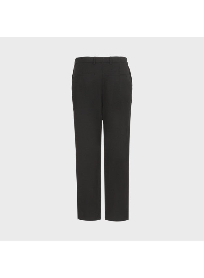 Zara men's Minimalist Solid Color Pleated Casual Versatile Soft Comfortable Pants - Image 3