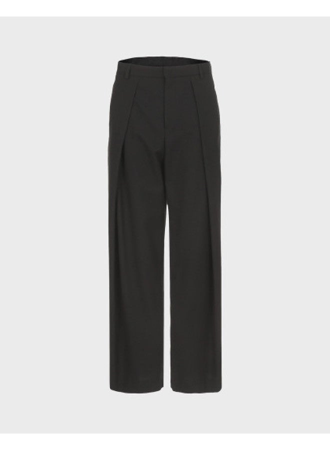 Zara men's Minimalist Solid Color Pleated Casual Versatile Soft Comfortable Pants - Image 1