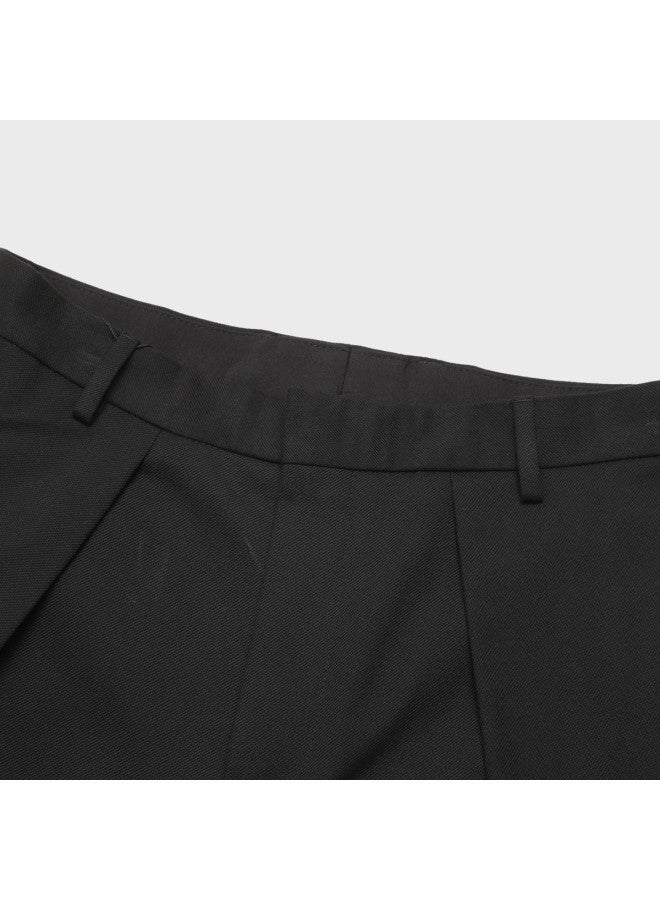 Zara men's Minimalist Solid Color Pleated Casual Versatile Soft Comfortable Pants - Image 4