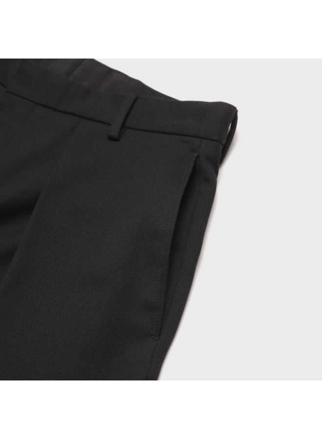 Zara men's Minimalist Solid Color Pleated Casual Versatile Soft Comfortable Pants - Image 5