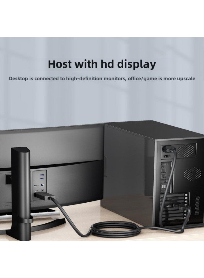 1.8 M Large Dp To Hdmi Adapter Dp To Hdmi HD Adapter 4K Computer Monitor Connector-Color:DP To HDMI 4K 1.8 M (Brand Bag)  - Image 4