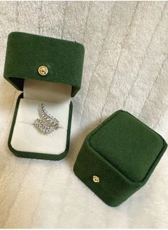 SYNSYB Elegant Crystal Studded Ring - Timeless Sparkle for Women and Girls  - Image 2