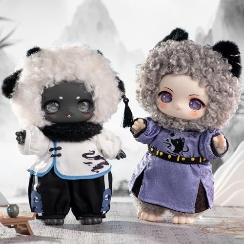 CALEMBOU Plush Doll Blind Box, Nagi Mountain and River Romance Series Mystery Blind Figure, Kawaii 1 of 6 Possible Collectibe Vinyl Plush Toys Birthday Gifts (Mountain and River Romance Series) - Image 3