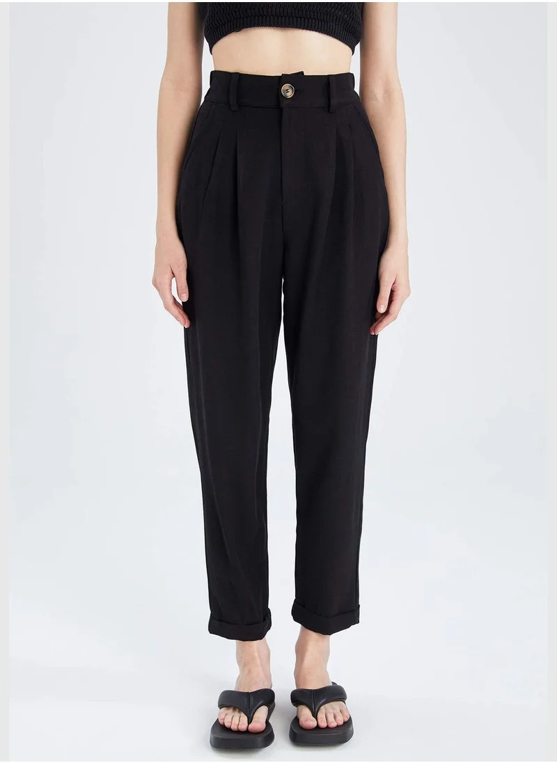 DeFacto Woman Slouchy Woven Bottom Trousers