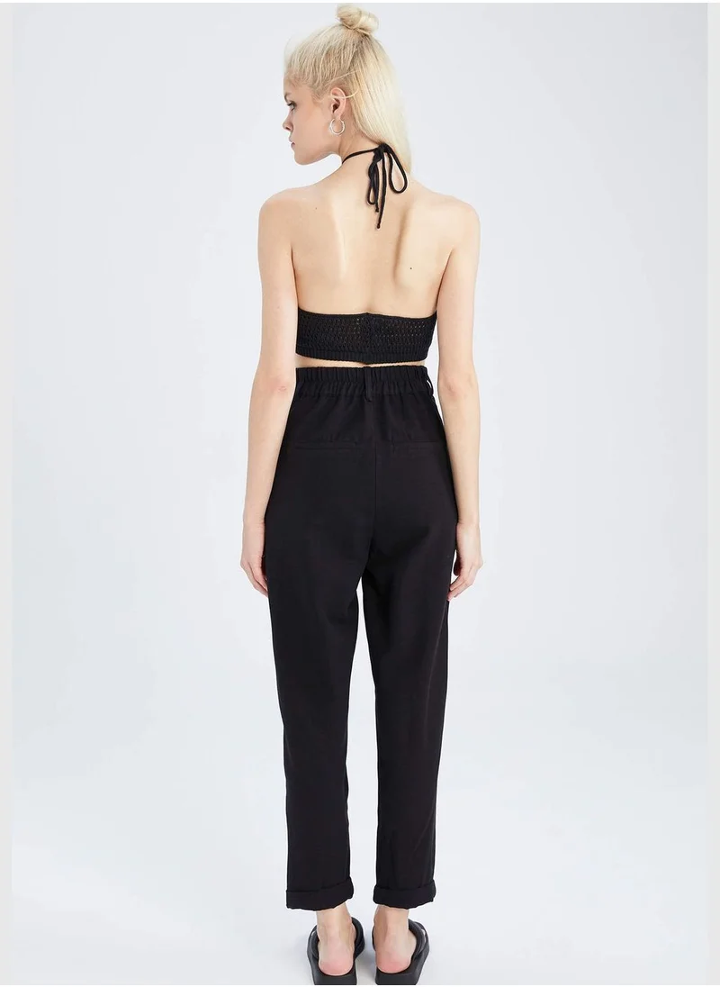 DeFacto Woman Slouchy Woven Bottom Trousers