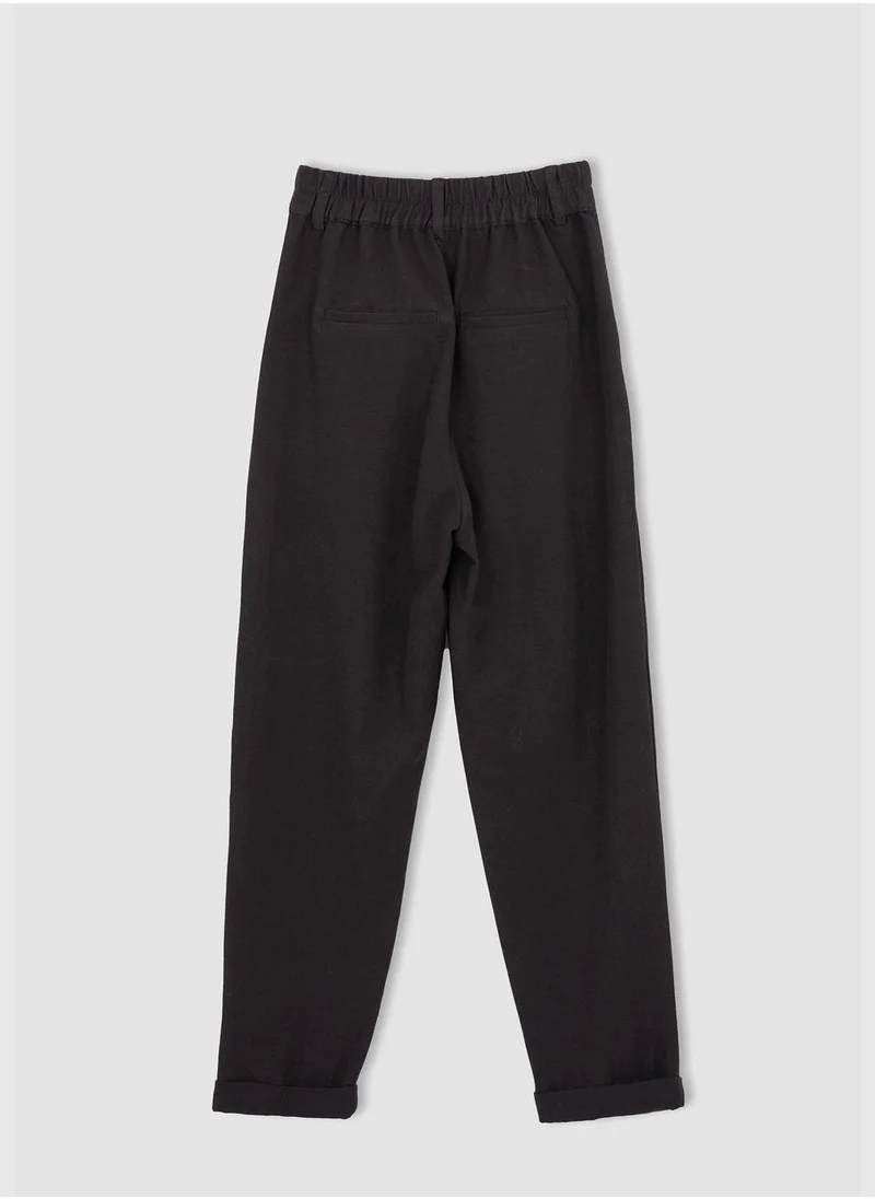 DeFacto Woman Slouchy Woven Bottom Trousers