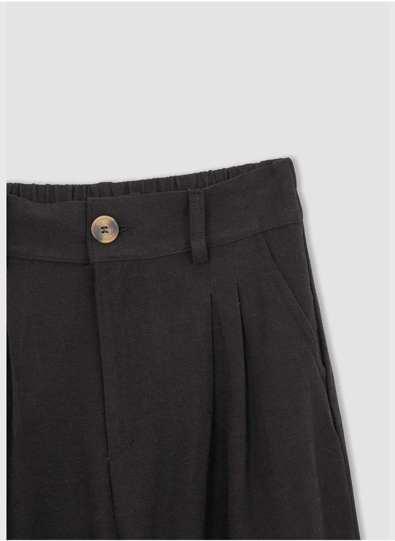 DeFacto Woman Slouchy Woven Bottom Trousers