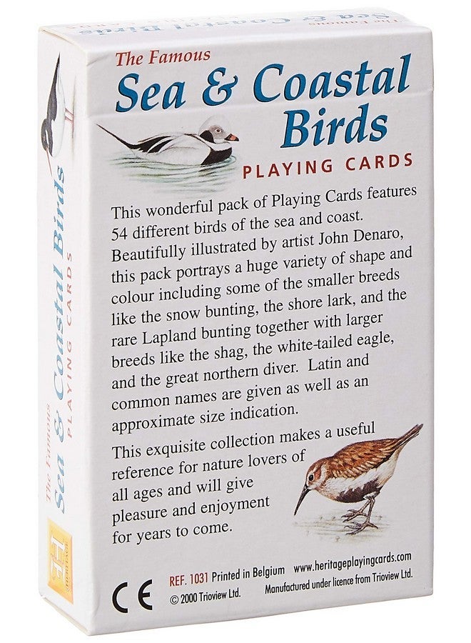 Heritage Playing Cards - Sea and Coastal Birds Playing Cards - Image 2