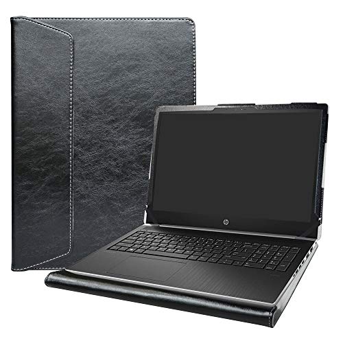 Alapmk Protective Case Cover for HP ProBook 450 G6/ ProBook 450 G7/ ProBook 455 G6/ ProBook 455R G6/ ProBook 455 G7 15.6" Laptop[Not fit ProBook 450 G5 G3 G4/455 G5 G3 G4],Black - Image 1