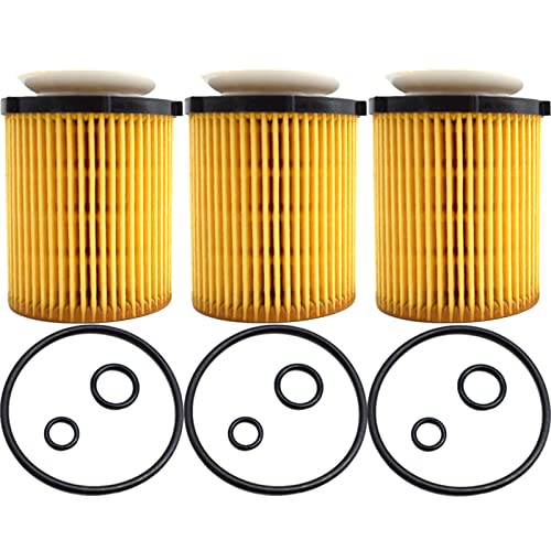 OEMASSIVE 3X Oil Filter For Mercedes-Benz A220 C300 C350e CLA250 E300 E350 GLA250 GLC300 GLC350e,for Metris SLC300 SLK300 2.0L 1991CC Engine - Image 1