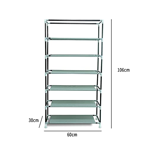 Jaffix Multipurpose Baby Wardrobe/Cabinet/Multipurpose Storage Rack, Foldable, Collapsible Fabric Wardrobe Organizer for Clothes (Plastic and Non Woven Fabric) (6- Layer, Maroon) - Image 4