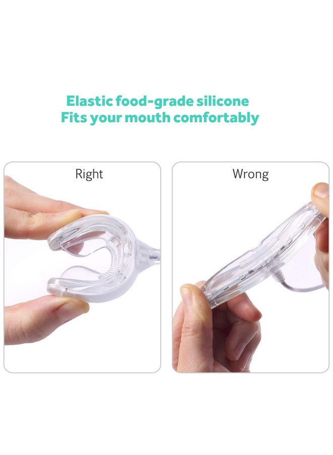 فيبي ضوء تسريع تبييض الأسنان، ضوء LED أزرق أقوى 16 مرة، صينية فم، صواني ضوء معزز لتبييض الأسنان متصلة بجهاز iPhone/Micro-USB Android/USB للاستخدام المنزلي - Image 5