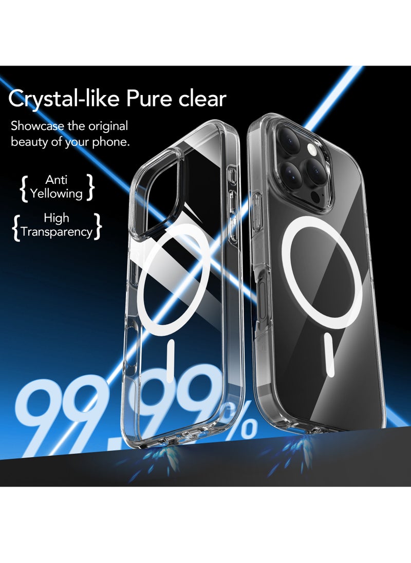 iOsuite 3 in 1 iPhone 16 Pro Full Protection Pack, Clear Mag Safe Case, Screen Protector, Lens Protector.  - Image 4