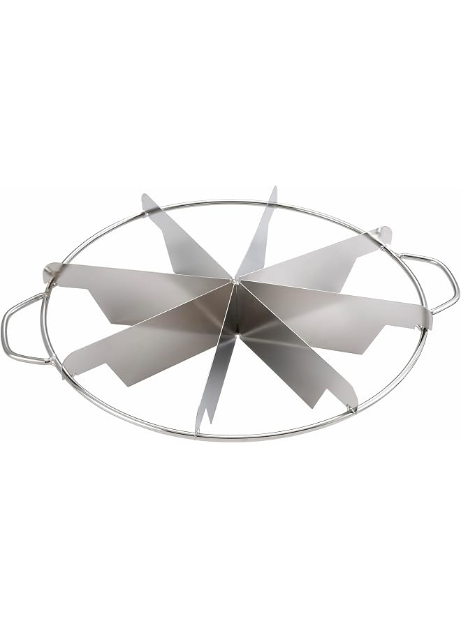 8-Cut Stainless Steel Pie Cutters Medium