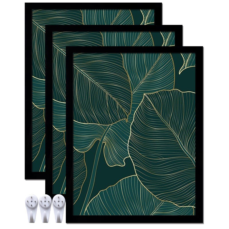 keibiubu Black Picture Frame Set of 3 17x22 Picture Frame for Photo Poster Canvas Certificate Document Display Horizontally or Vertically High Transparent Wall GallerySize 17 x 22 inches