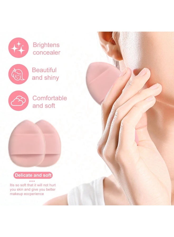 20PCS Pink Makeup Sponge Set, Beauty Blender Kit with Reusable Clean Sponge, Hair Band, Face Puff, Soft Foundation Sponges for Liquid Cream Powder, Wet & Dry Dual Use, Non-Latex Blending Sponges for Flawless Makeup - Image 3