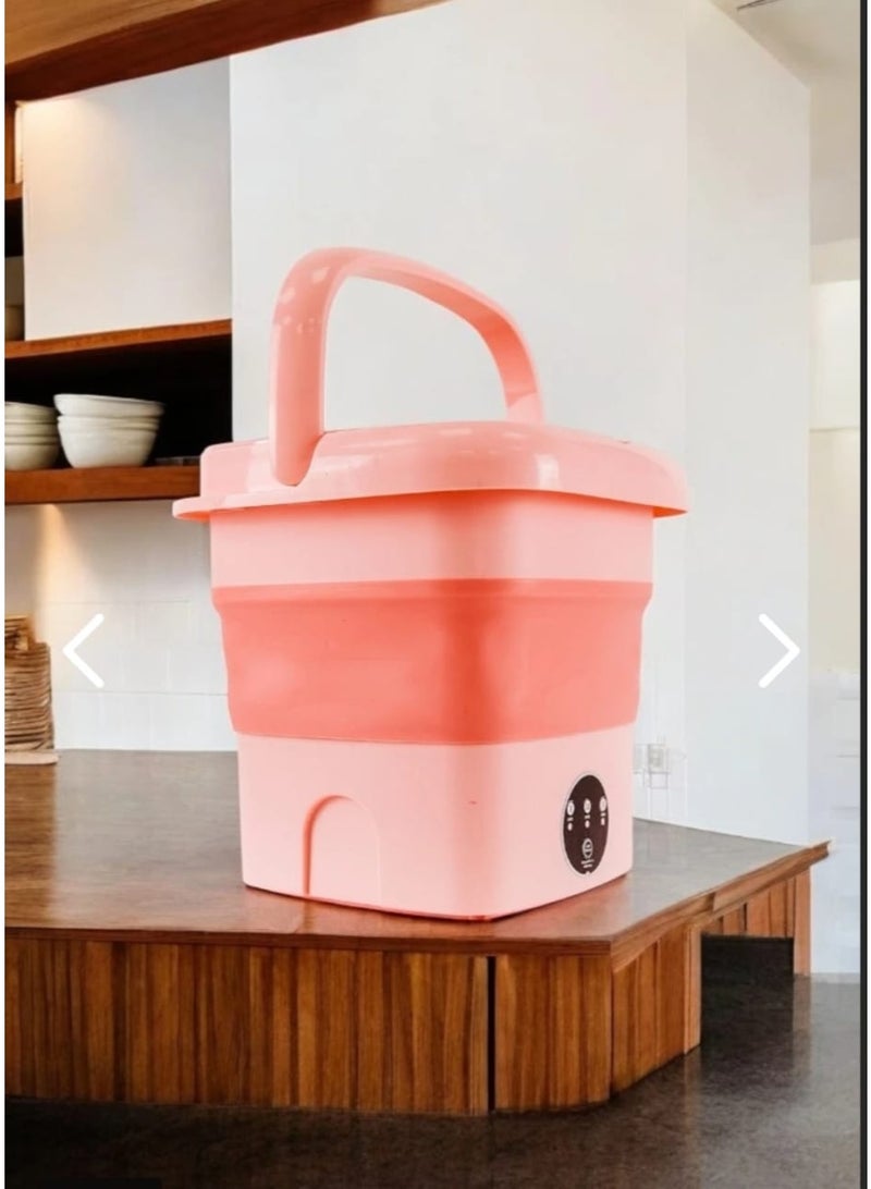 غسالة صغيرة للسفر والرحلات لون عشوائي - Image 2