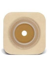 convatec Convatec 125263 - Sur-Fit Natura Stomahesive Flexible 4'' x 4'' Wafer Tan, 1.5'', 10/bx 