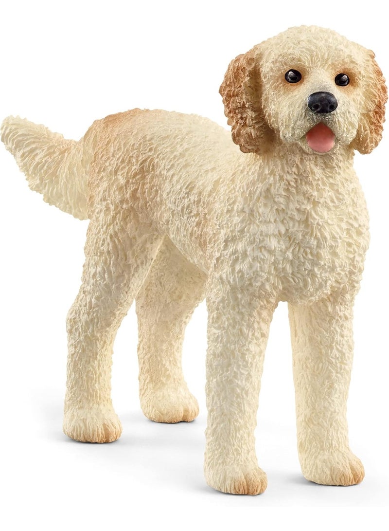 Schleich شلايش 13939 عالم المزرعة تمثال كلب جولدن دودل - Image 1