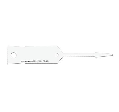 NapTags Self-Locking Arrow I.D. Tags - Pack of 1,000 (White) - Image 5